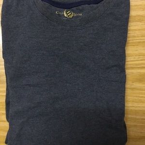 Club Room Gray Long Sleeve T Shirt Small